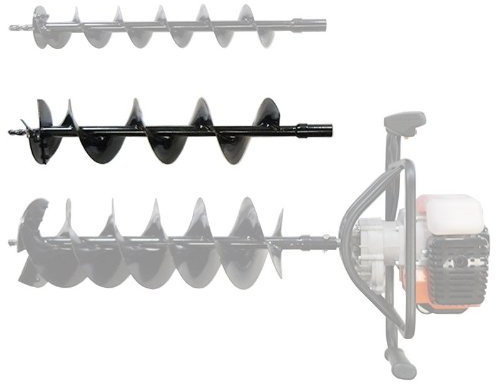 Stoppino di 150 mm per trivella termica LawnBoss
