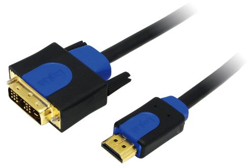 LogiLink 10m HDMI to DVI Cable - Black