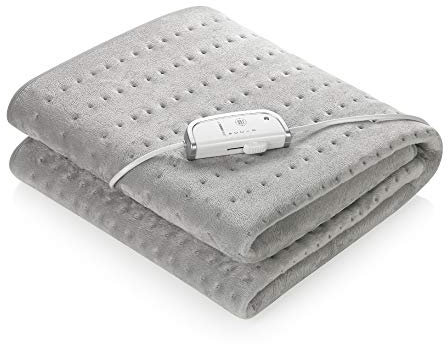 medisana HU 670 Wärmeunterbett super-flauschig, 150 x 80 cm, Schlafen wie auf Wolken, Abschaltautomatik, Überhitzungsschutz, 4 Temperaturstufen, waschbar, Matratzenheizung für alle gängigen Matratzen