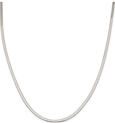 Sterling Silver 3Mm Magic Herringbone Chain (Length=20) (Width=3)