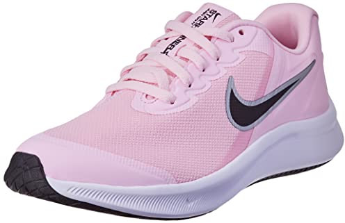 Nike Star Runner 3, Scarpe da ginnastica Bambini e ragazzi, Schiuma Rosa/Nero, 37.5 EU
