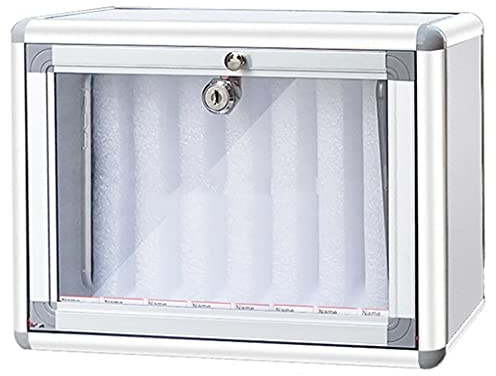 Armadietti portachiavi Scatola Di Immagazzinaggio Di Gestione Cabine Mobile Cassettino For Cellulare Cassetta Di Sicurezza Cassetta Di Sicurezza Staff Studente Trasparente A Parete Trasparente