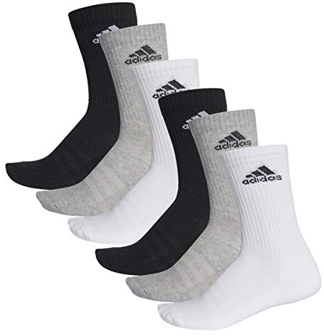adidas Unisex Socken 3-Streifen Crew, 6er-Pack