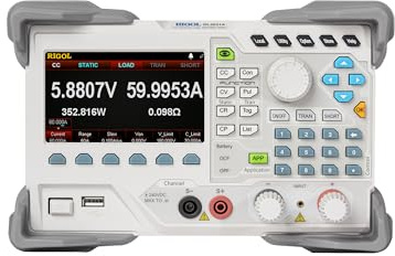 RIGOL Elektronische Last, DL3031A Programmierbar DC Elektronische Last,150V/60A,350W,30KHz,Auflösung 0,1mV/0,1mA,Batteriekapazitätstest,RS232/USB/LAN(LAN optional)-Kommunikationsschnittstelle
