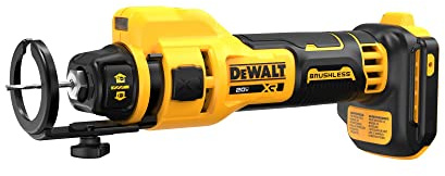 DEWALT 20V MAX XR Drywall Cutting Tool Combo Kit, Cut Out Tool, Drywall Screwgun, Impact Driver, with Batteries, Charger, and Collets Included, 5.0Ah (DCK303P2)