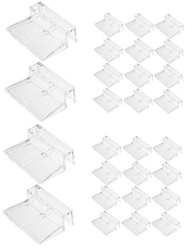 PRETYZOOM 32stücke Aquarium Abdeckungsstützen Teiliges Langlebige Acrylhalter Für Aquarienabdeckungen Praktische Und Robuste Lösung Für Fischbehälter Für Glasdecken