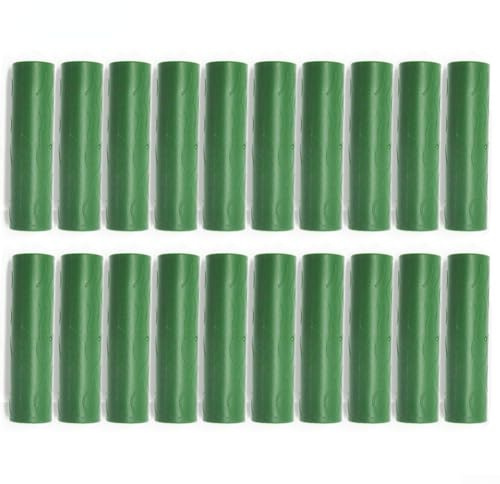 Conector de varilla de soporte para plantas, 20 piezas de varilla de soporte para plantas, tubo conector para estacas de jardín, conectores rectos para soporte de enredaderas trepadoras (11 mm)