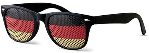 Deutschland Sonnenbrille | Deutschland Fanartikel | EM 2024 Fanartikel | Fan Sonnenbrille | Fußball Fanartikel | Fußball Sonnenbrille | EM Deutschland | Sonnenbrille für Fußball Europameisterschaft