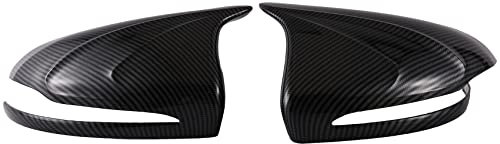 WEINUANXIN Rückspiegel Spiegelkappen Für M&ercedes B&ENZ W205 W213 X253 C E GLC GLA GLB Klasse Kohlefaser Auto Seite Rückspiegel Abdeckung Shell