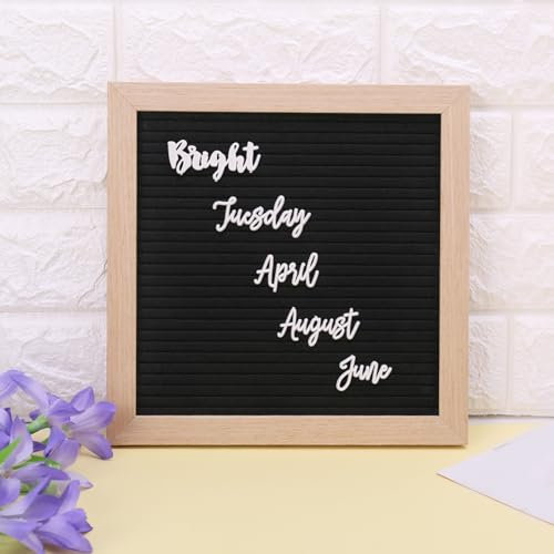 SUCHUANGUANG 2 Stück Zeichen für Filz-Buchstabentafel, Nachrichtentafel, Letterboard, passende Buchstaben, Heimdekor, Zubehör, Symbole, Büro, PP