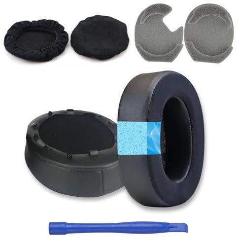 Cooling Gel Ear Pads Replacement for Sony WH-1000XM4 Headphone - Enhanced Comfort, Sound, & Sweat Resistance - Includes Sweat Covers & Pry Tool