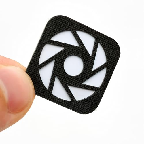 Mini fotokamera slutare bländare membran katt öga lapp krok backad för fotografer kameraväskor ryggsäckar EDDC växelhattar