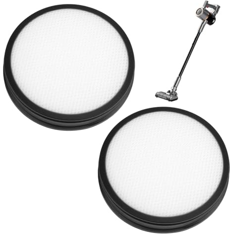 2pcs Filter for Vax Blade 4, Replacement Filters Reusable for CLSV-B4KS | Filter Cordless Vacuum for CLSV-B4KP Washable Cleaner Maintains Optimal Performance Easy to Install, Diameter 12cm