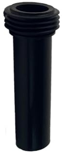 Connettore WC a parete, in HDPE, 18 cm, per tubo di scarico universale per WC