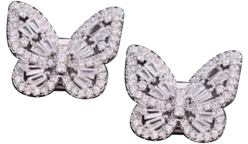 Geavonyg Blings Accessoires Écouteurs Costume sans Fil HiFi Stéréo Écouteurs Oreille-Clip Bijoux pour Fille Écouteur Charme pour Les Professionnels