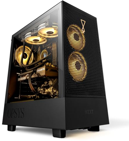 OPSYS Agilian-i RGB Gaming PC Computer (Intel Core i3, Geforce RTX 4060 8GB OC Graphics Card, 2TB NVMe SSD, 16GB RAM, Windows 11, Wi-Fi)