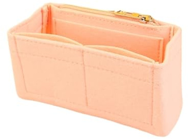 YILWPV Påsarrangör 2 st för mini foderförvaring filtpåse inre urinblåsa insats i väskorganisatör(Pink)