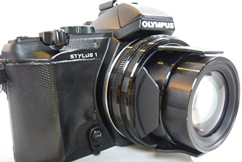 Olympus Stylus 1 Digitalkamera (12 Megapixel BSI-CMOS Sensor, 7,6 cm (3 Zoll) Touch-Display, elektronischer Sucher, 5-Stufen Bildstabilisator, WiFi) inkl. 28-300mm F2.8 Objektiv schwarz