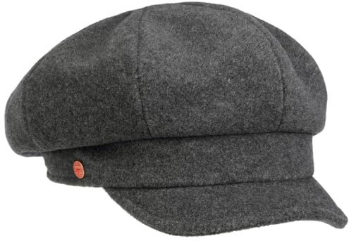 Mayser Damen Ballonmütze Wide Fit Visor Made in EU Herbst Winter