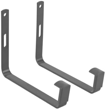 elho Green Basics Wandhalter Metall Balkonkasten - Anthracite | L 3.3 x B 17 x H 13 cm | für den Außenbereich