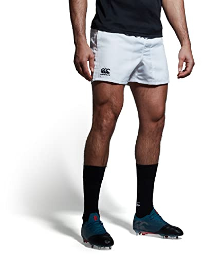 Canterbury professionella polyester rugbyshorts för män Vitt 3XL