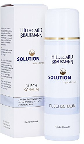 Hildegard Braukmann 24h Solution Hypoallergen Duschschaum, 1er Pack (1 x 200 ml)