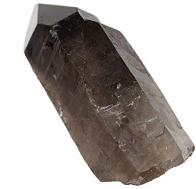 CircuitOffice 1 Pc Large Smokey Quartz Crystal Point (1 - 2) Rough Natural Smoky Wand Specimen