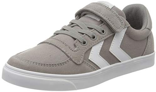 hummel kardborreband, sneakers, slimmer, stadil, barnstorlek, Frost grå, 31 EU