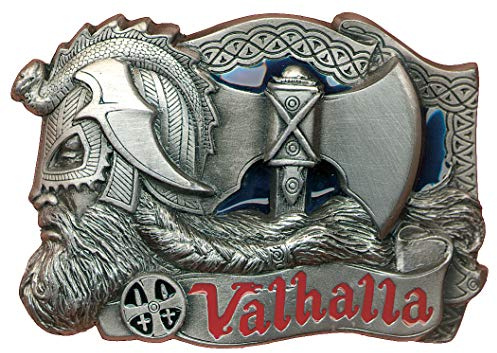 DRAGON DESIGNS TANSIDE LTD. Valhalla Gürtelschnalle mit Geschenkbox, mehrfarbig, Einheitsgröße