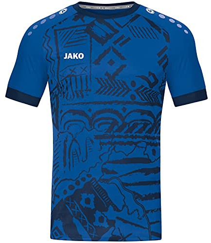 JAKO Herren Trikot Tropicana (Kurzarm), Sportroyal/Navy, L