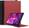 Lobwerk Hülle für Lenovo Yoga Tab 11 YT-J706F 2021 11 Zoll Smart Cover Etui mit Standfunktion und Auto Sleep/Wake Funktion Weinrot