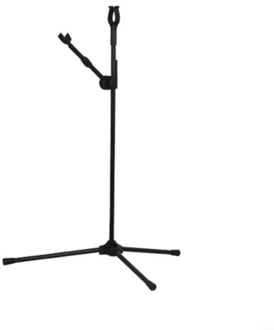 CWOQOCW Bogenschießen Bogenständer Recurve Bow Compound Bow Rack Halter, Balance Bar Halterung für Recurve Bogen Longbow Compound Bögen (Schwarz)