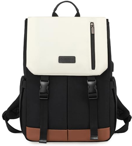 LOVEVOOK Backpack Womens 15.6 inch Laptop Rucksack Bag for Ladies Waterproof High School Bags for Girls Boys Fashion Anti Theft Backpack with USB Casual Daypacks for Travel University Business