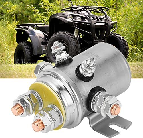 Relais de Treuil électrique 300A 12V, Puissance de Démarrage élevée pour ATV, SUV, Relais de Treuil de Tondeuse à Gazon, Accessoires de Relais de Démarreur