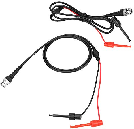 RiToEasysports Durable BNC to Dual Testing Hook Oscilloscope Coaxial Cables for Stable Performance