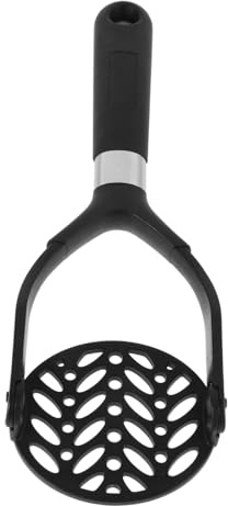 Cabilock Presse Purée Pliable avec Poignée Ergonomique Noire Écrase Pommes de Terre et Fruits Outil de Cuisine Compact pour Purées Maison et Aliments