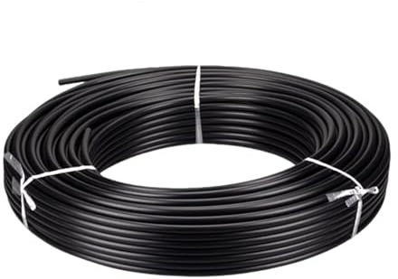 Tubo de riego de manguera de goteo Tubo de riego de 8 mm PVC Micro Jet para para atomizar la boquilla con la pared interna lisa para el césped de las plantas de flores de invernadero