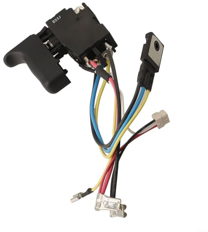 Replacement Trigger Switch Compatible with For Electric Hand Drill Models 6506549 HR202D BHR202RFE DHR202 DHR202RME DHR202Z