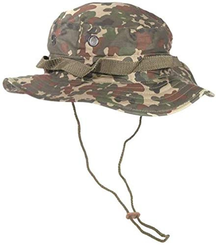 Mil-Tec Herren Sonnenhut-12327021 Sonnenhut, Flecktarn, M EU