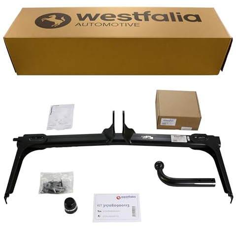 Westfalia Starre Anhängerkupplung für Skoda Yeti (BJ 08/2009-12/2017) - im Set mit 13-pol. fzg.-spez. Westfalia Elektrosatz