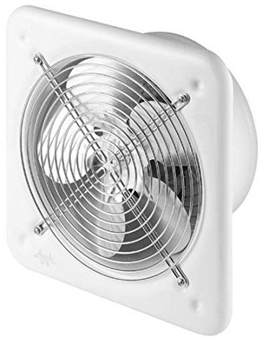 Ø 250 mm Axial Ventilator Absauglüfter Absaugung IP44 WO Wand Fenster Gebläse Lüfter Industrie Abluft Zuluft Hochdruck Radiallüfter Radialventilator Kunststoff