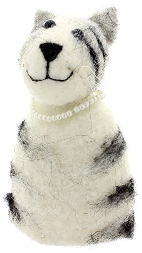 Baden Eierwärmer Katze Höhe 11 cm, Mehrfarbig, Einheitsgröße