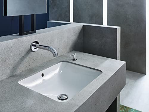 Geberit VariForm Einbauwaschtisch rechteckig, 550x400mm, ohne Hahnloch, ohne Überlauf, Farbe: Weiß, mit KeraTect - 500.739.00.2