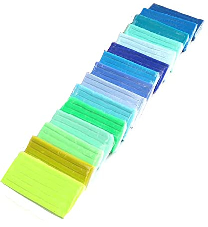 Shuttle Art 24 Pack 1.3 oz/Block Soft Oven Bake Modeling Clay Kit, Non-Toxic, Ideal DIY Gift