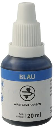 Bakeryteam Airbrush Lebensmittelfarbe Blau/Blue 20ml