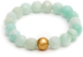 BERGERLIN Naturstein Fidget Ring Damen Herren, Anti Stress, Goldperle | Anti Stress Ring Damen & Herren: Edelstein Ring, facettierte Natursteine & Goldperle – vom deutschen Prüflabor bestätigt.