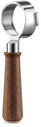 Breville BEA304WLW Naked Portafilter Espresso Machine Accessory, 58mm, Walnut