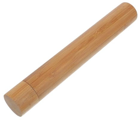 QAUUCP Transportrolle Zeichenrolle Bamboo Document Tube Poster Postal Carrying Tubes Painting Bamboo Storage Drawing Tubes Portable zur Aufbewahrung von Plänen