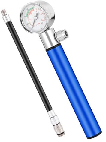 GANAZONO Ballpumpe Manometer Handluftpumpe Für Sportbälle Fahrräder Basketball Fußball Volleyball Kompakt Und Vielseitig Für Unterwegs