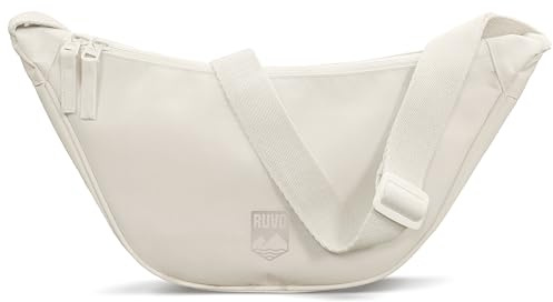 RUVO® Moon Bag Damen – Crossbody Bag Damen im Halbmond Design – Moonbag modern & leicht für Alltag und Reisen